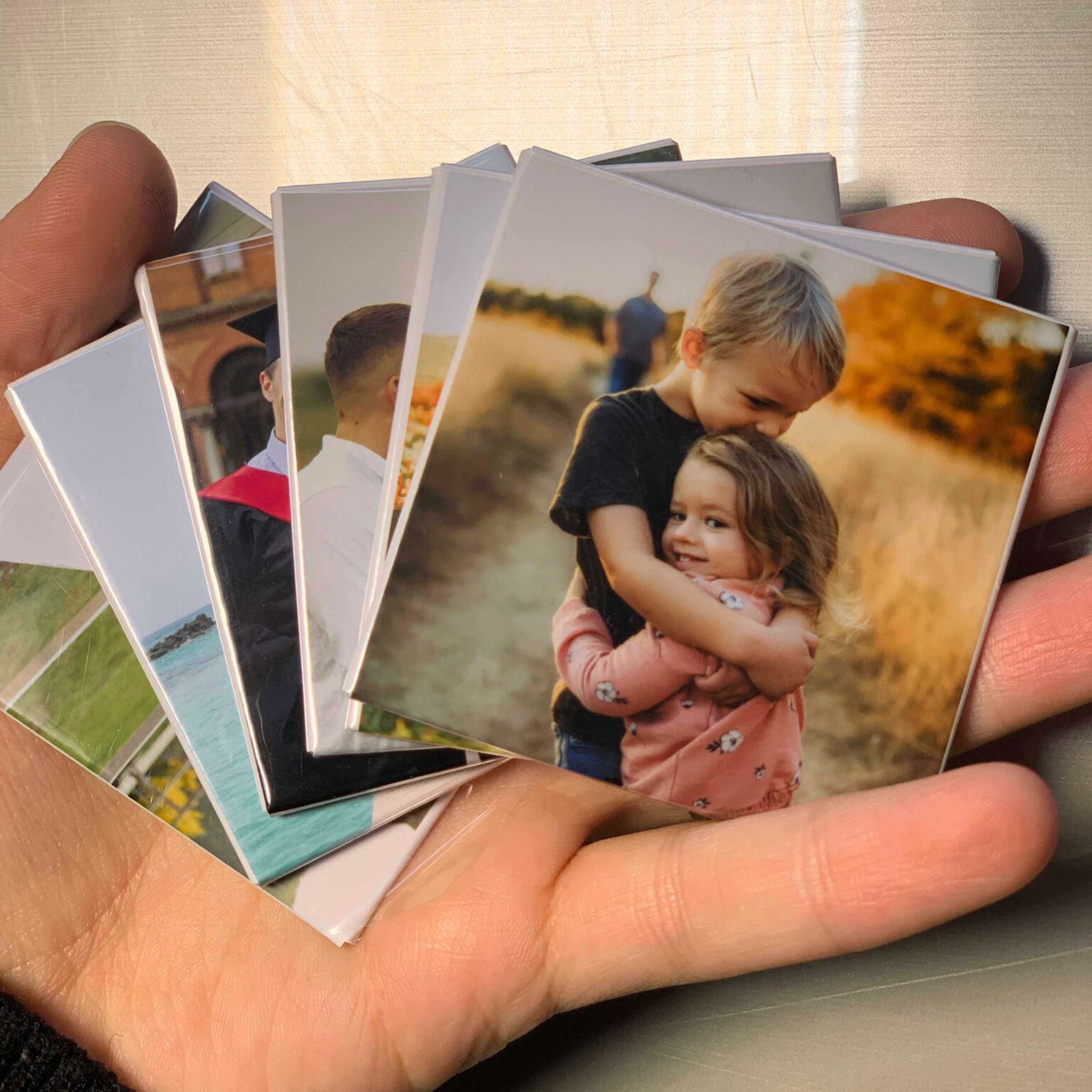 Fridge Magnetic Photo - Basic Pack - 6 Magnetic Photos