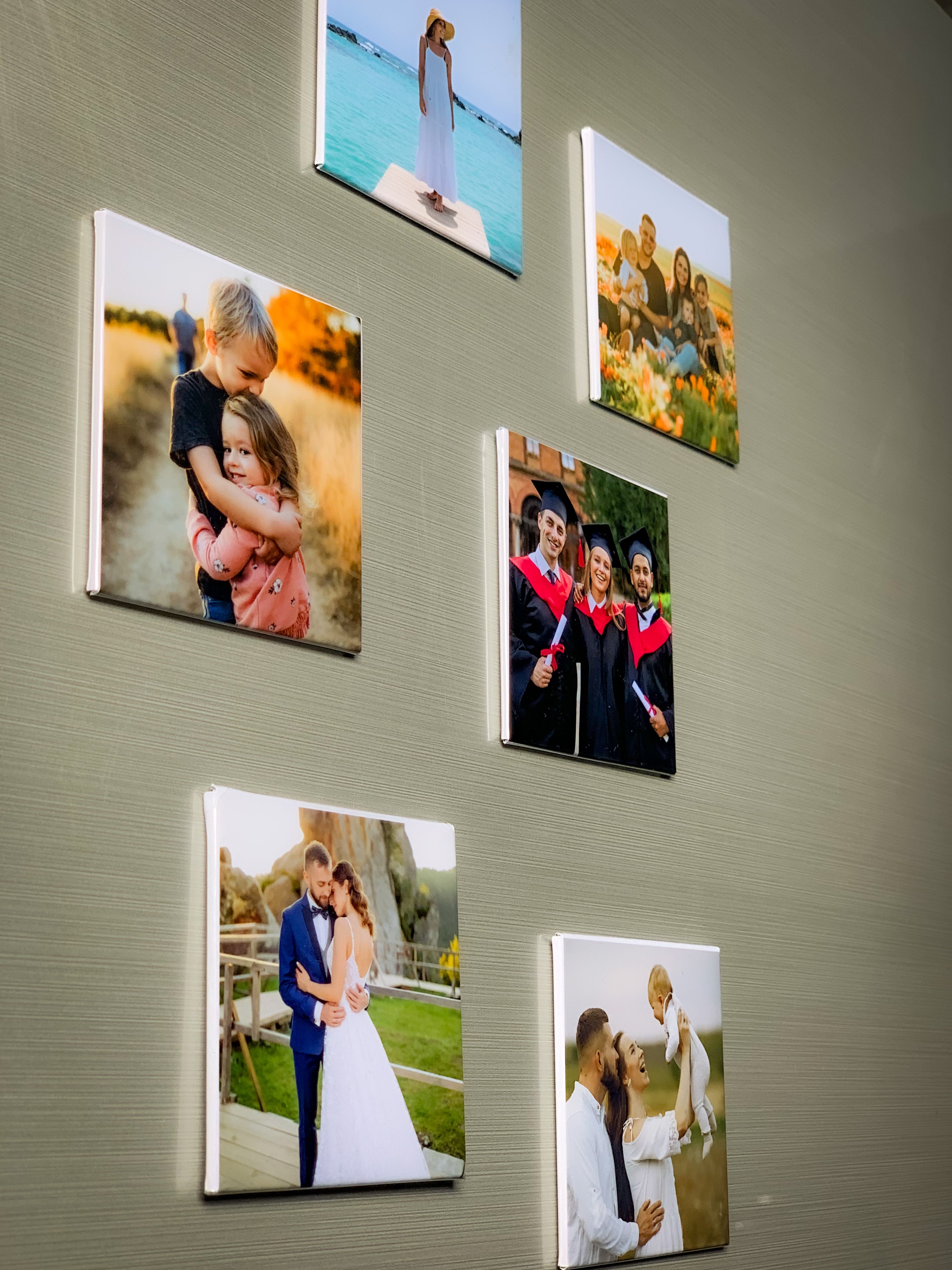 Fridge Magnetic Photo - Basic Pack - 6 Magnetic Photos